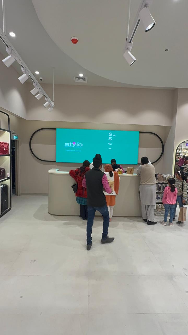 Project-323: Indoor Screen at Stylo Dolmen Mall Lahore